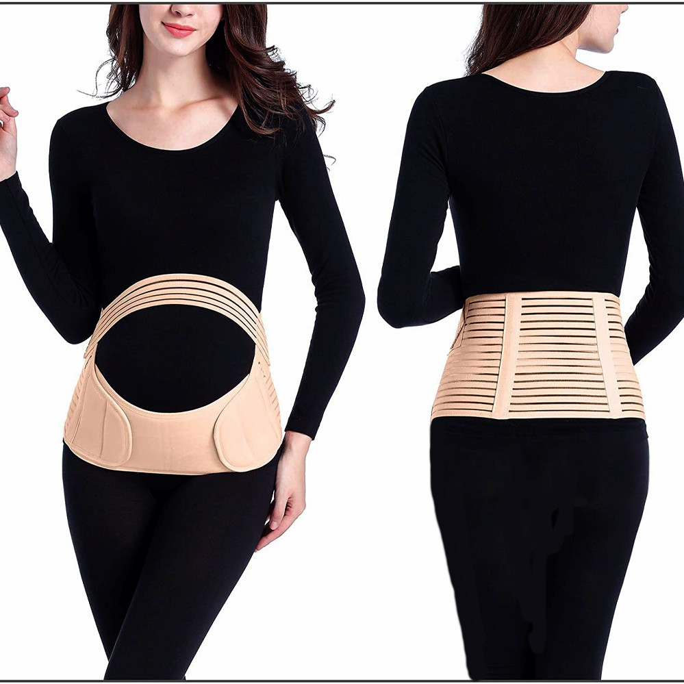 Бандаж для вагітних допологової супорт розмір М L для спини і живота, фото 1