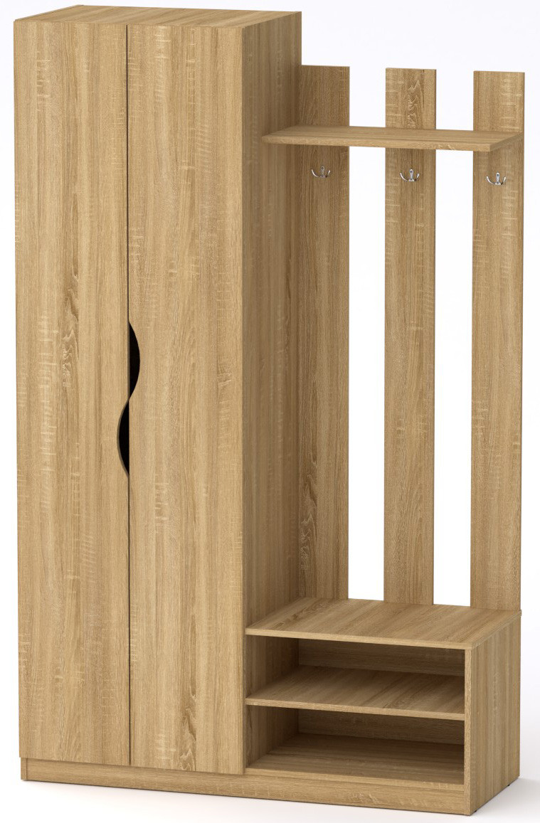 Передпокій Ніна Компанит Дуб сонома (120,2 х46, 4х195 см), фото 1