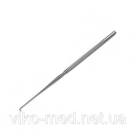 Гачок по Adson, твердої мозкової оболонки, тупий. Довжина 20 см, фото 1