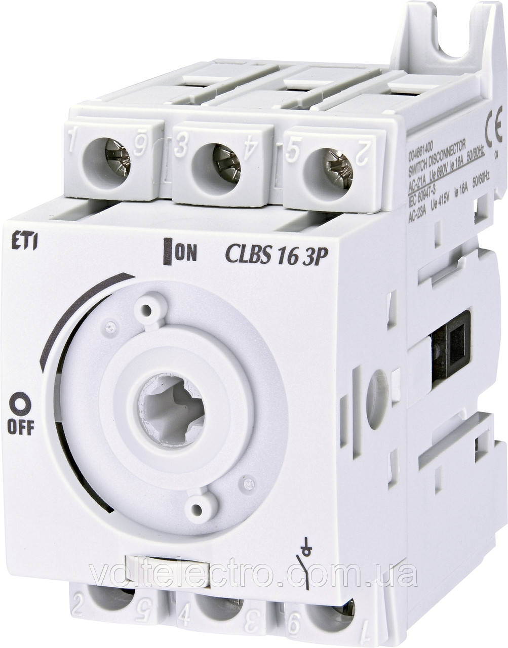 Вимикач навантаження CLBS 16 3P