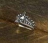 Авторське жіноче кільце із срібла Череп, фото 5