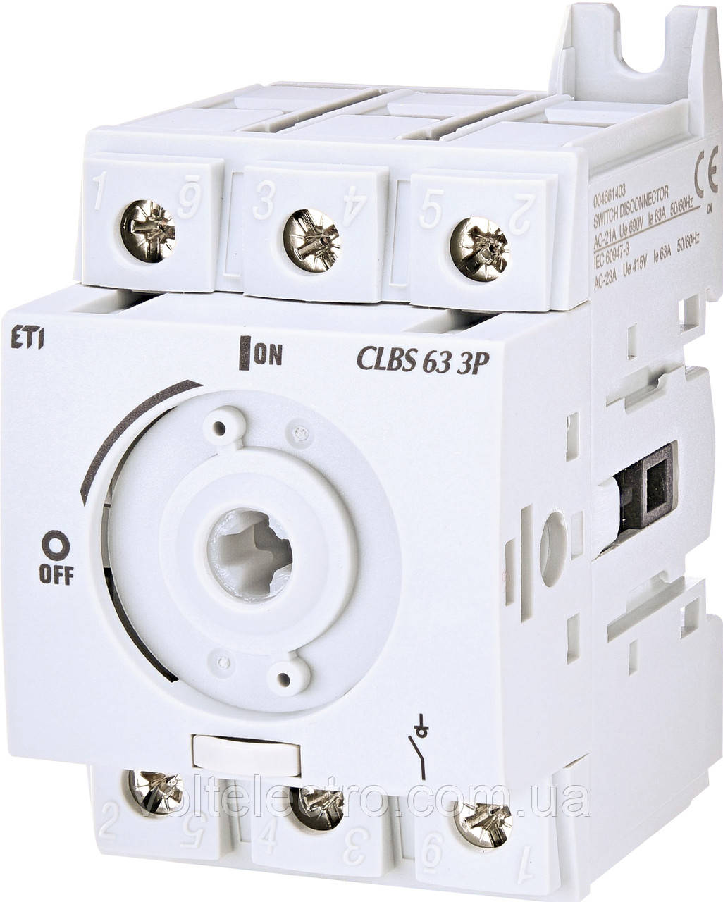 Вимикач навантаження CLBS 63 3P