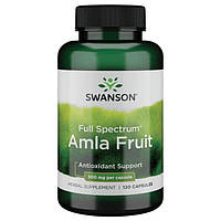 Амла (индийский крыжовник), Swanson, Amla Fruit (Indian Gooseberry), 500 мг, 120 капсул