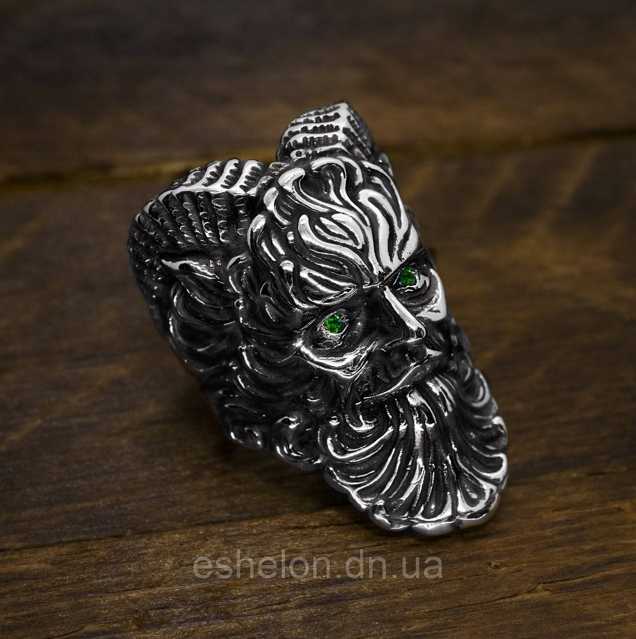 Перстень срібний Демон Вітру, фото 1