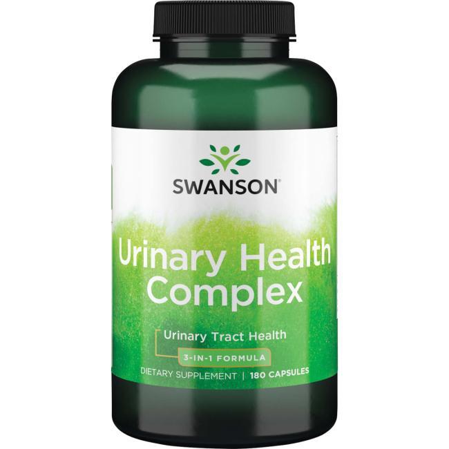 Комплекс для здоров'я сечовивідних шляхів Swanson, Urinary Health Complex Triple Herbal Protection, 180 капсул