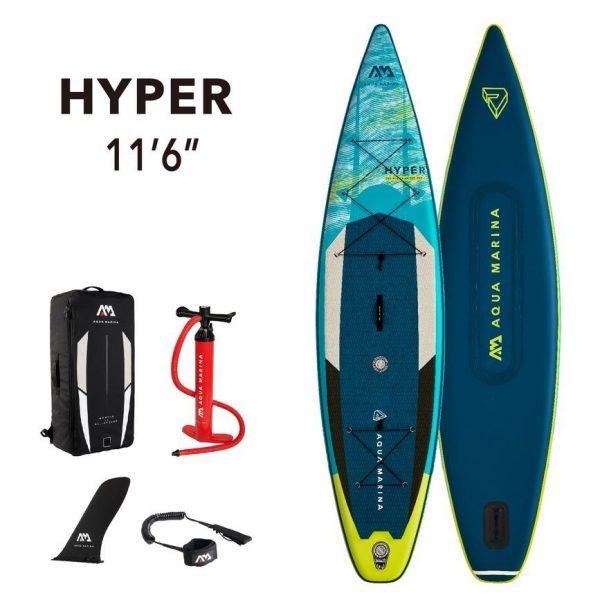 SUP доска Aqua-Marina Hyper Touring 11'/6'', фото 1