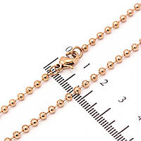 Ланцюжок позолота «Перліна» 0,2/45 см