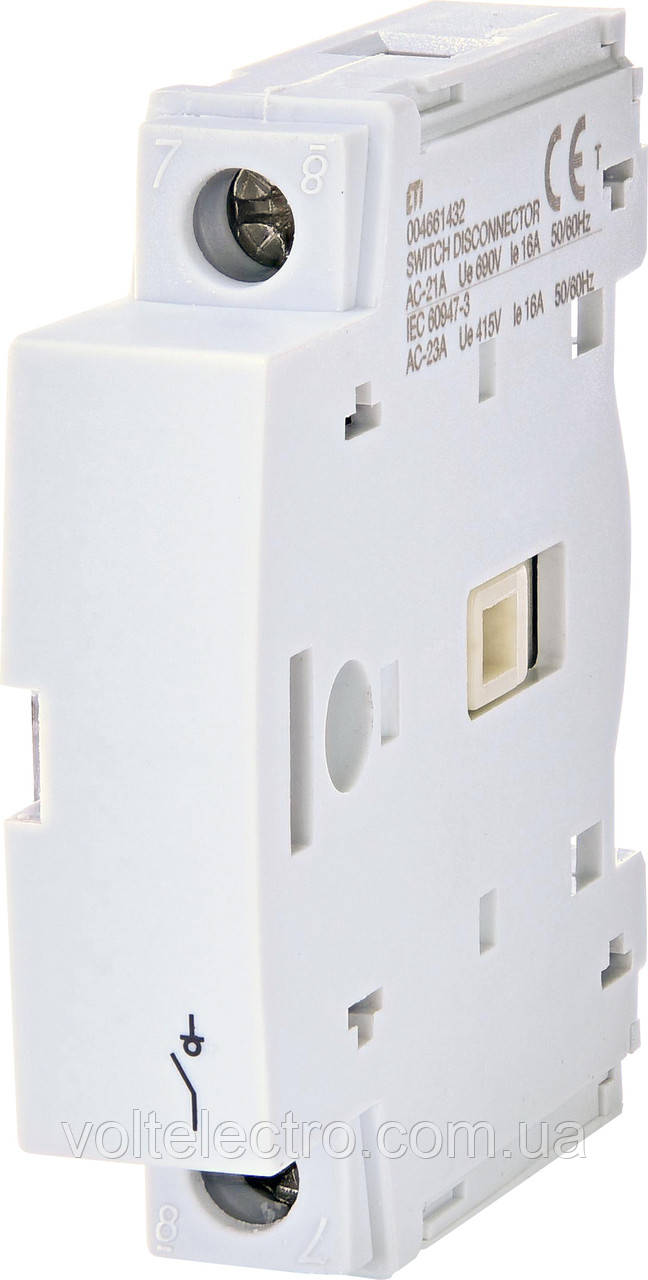 Додатковий (4-й) полюс CLBS-4P/16...125 А