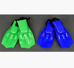 Ласти для плавання дитячі з відкритою п'ятою, розмір 35-37 (22-24 см) 6202 S