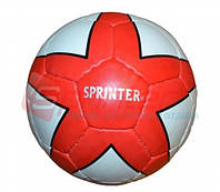 Мяч футбольный "Sprinter" из прессованной кожи. 53102 (S-17015)