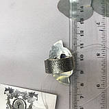 Сапфір кільце 17 розмір кільце з каменем натуральний сапфір в сріблі кільце з сапфіром., фото 7