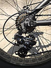 Велосипед для бездоріжжя Crosser Fat Bike 26" обладнання Shimano дискові гальма сталева рама 16,5", фото 5