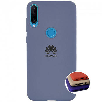 Чохол Silicone FULL case для Huawei Y6P 2020 (17) Lavander grey лавандво сірий