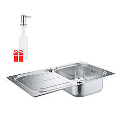 Набір Grohe мийка кухонна K300 31563SD0 + дозатор для миючого засобу Contemporary 40536000