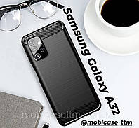Чехол Ipaky Carbon для Samsung Galaxy A32 чохол на самсунг А32 бампер протиударний