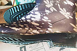 Кольорові гумові чоботи жіночі силіконові чобітки з квітами високі/нижні, фото 8