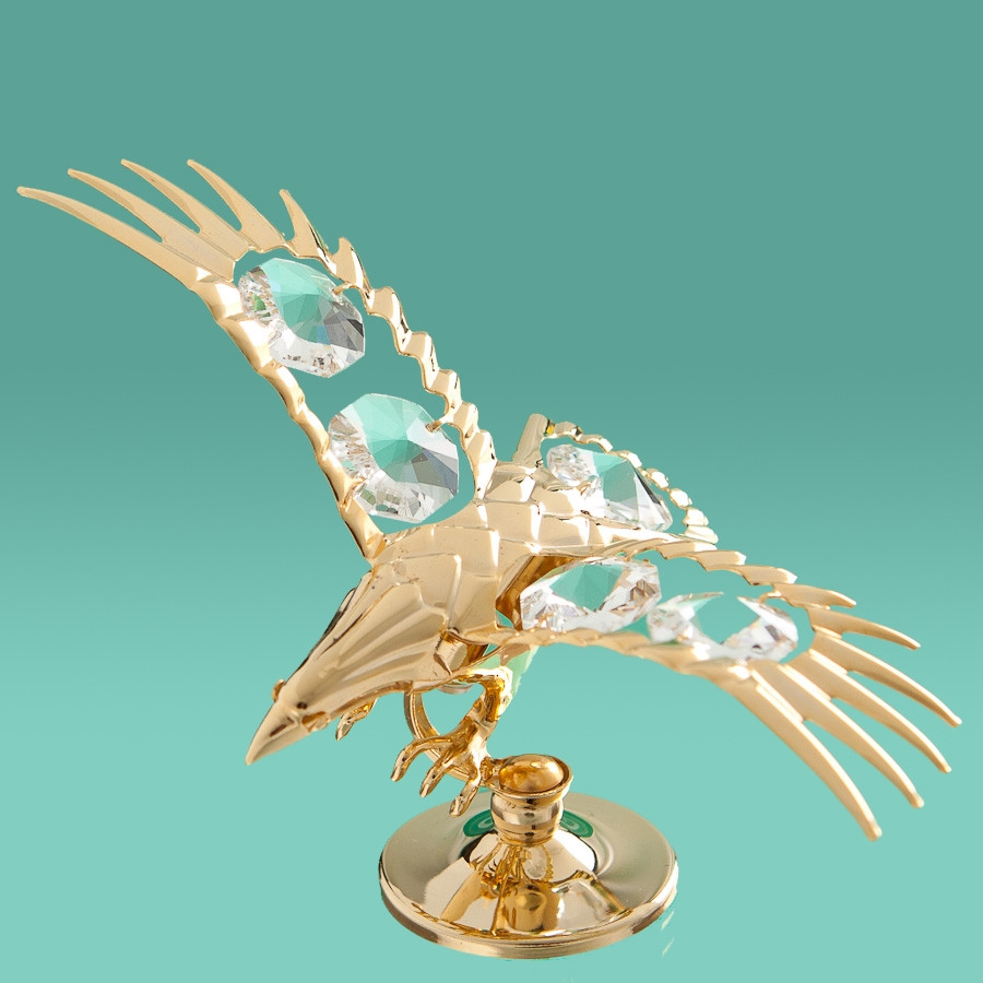 Статуетка Crystocraft зі стразами Swarovski Орел 9.5 см 10028-001