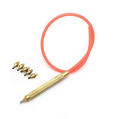 Олівець  вольфрамовий для піскоструму зуботехнічного ручка + 5 насадок