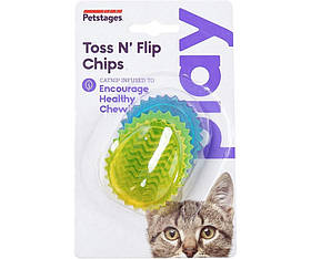 Жувальні іграшки для котів Petstages Toss N' Flip Chips (6х5см)