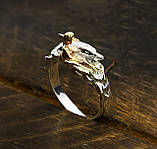 Кільце срібне Дівчина та Дельфін, фото 7