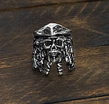 Кільце срібне Череп Пірата, фото 2