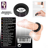 Кільце ерекційне Black Velvets Cock Ring 2.6 см, фото 7