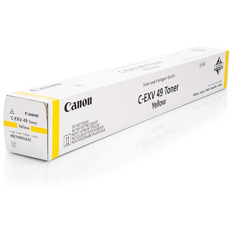 Картридж Canon C-EXV49 Yellow (8527B002) для принтера IRA C3325i, C3320i, C3320, C3520i, C3720i, C3835i, C3830i, C3826i, C3822i, фото 1