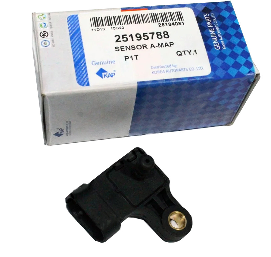 Датчик абсолютного тиску Авео, Ланос, Лачетті 1.6 KAP, 25195788