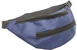 Сумка на пояс Бананка Затишок-Спорт (сіро-синя)