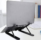 Розсувна підставка для ноутбука P1 25х22 універсальний складаний тримач для планшета, фото 9