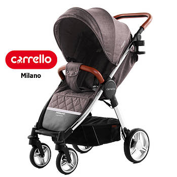 Дитяча коляска прогулянкова CARRELLO Milano CRL-5501 Бежевий (CRL-5501 Bisquit Beige)