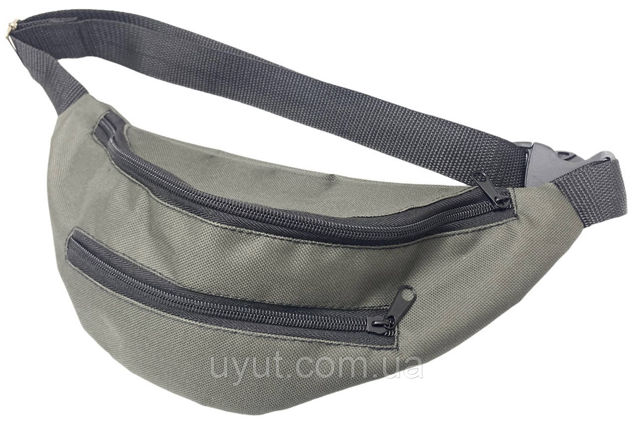 Сумка на пояс Бананка Затишок-Спорт (темно-сірий), фото 1