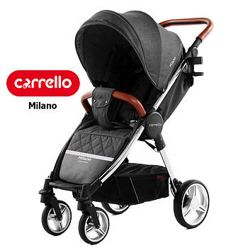 Дитяча коляска прогулянкова CARRELLO Milano CRL-5501 Сірий (CRL-5501 Solid Grey)