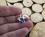 Кулон срібний Золота рибка, фото 3