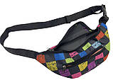 Сумка на пояс Бананка Затишок-Спорт (принт карта), фото 6