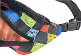 Сумка на пояс Бананка Затишок-Спорт (принт карта), фото 4