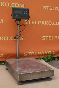 Торгові підлогові платформні ваги «HAWK METTLER TOLEDO», до 300 кг, Б/у