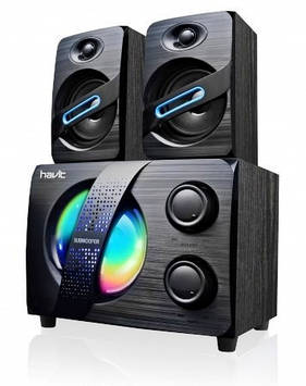 АС BT 2.1 Havit HV-SF5625BT sabwoofer black №8986