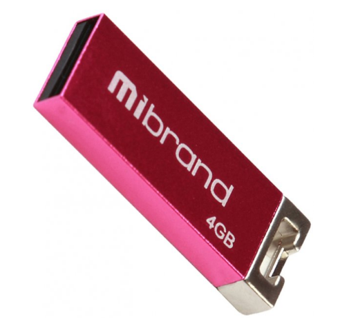 Флеш-пам`ять 4GB "Mibrand" Сhameleon USB2.0 pink №1747