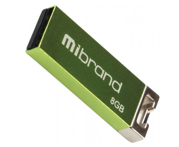 Флеш-пам`ять 8GB "Mibrand" Сhameleon USB2.0 light green №1722