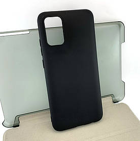 Samsung Galaxy A02s, A025 чохол накладка Case силіконовий чорний матовий
