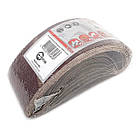 Стрічка шліфувальна 75 * 457 мм, зерно 60, пак.10 шт. INTERTOOL BT-0306, фото 2