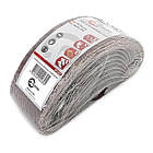 Стрічка шліфувальна 75 * 533 мм, зерно 36, пак.10 шт. INTERTOOL BT-0403, фото 2