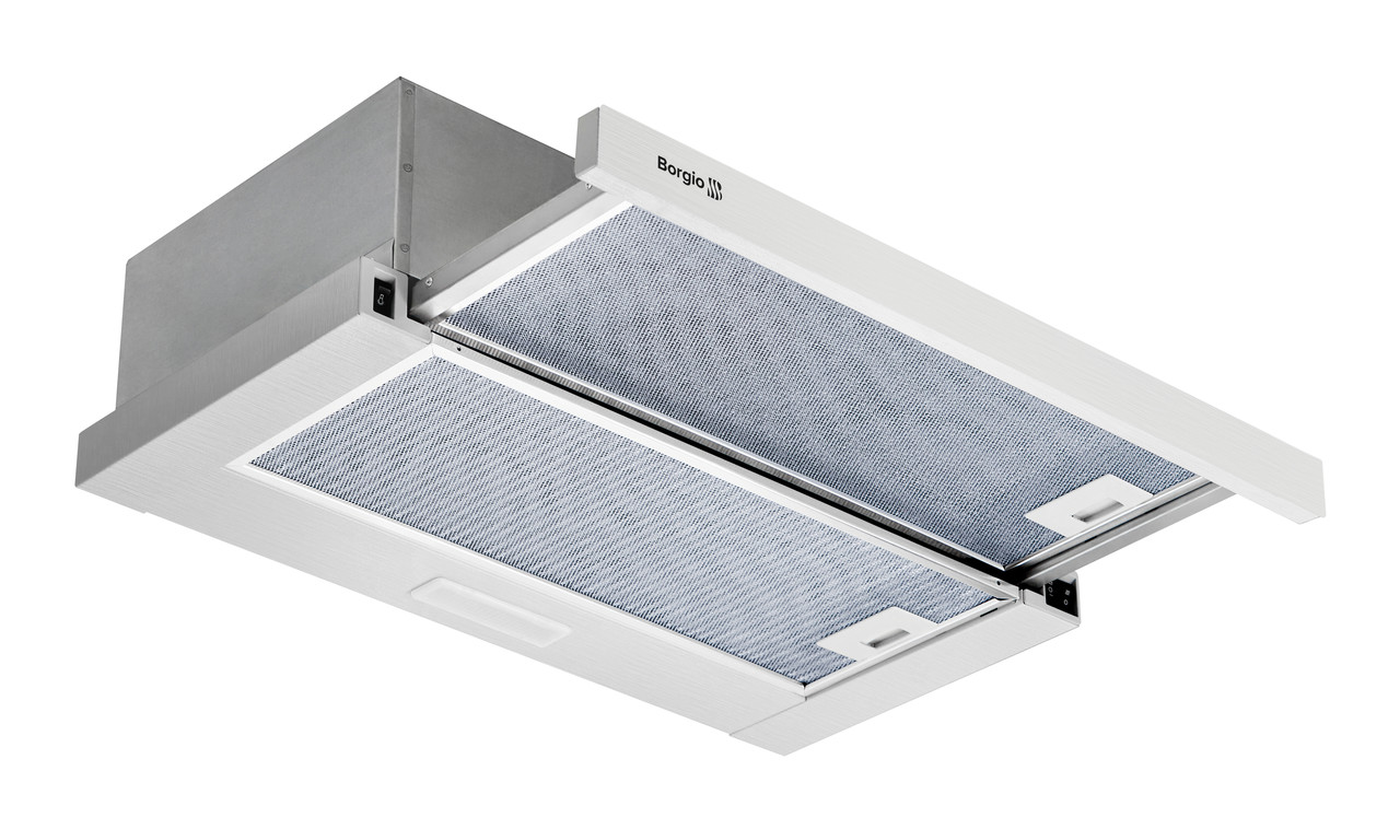 Кухонна витяжка вбудована телескопічна BORGIO BLT (TR) 90 inox