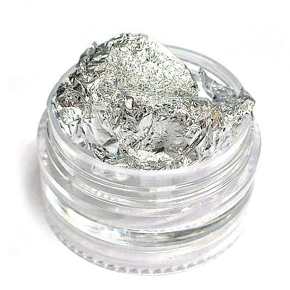 Сусальне срібло для дизайну нігтів, фото 1