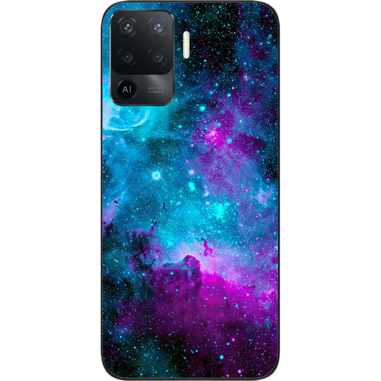 Чохол силіконовий для OPPO Reno 5 Lite з картинкою Космос, фото 1