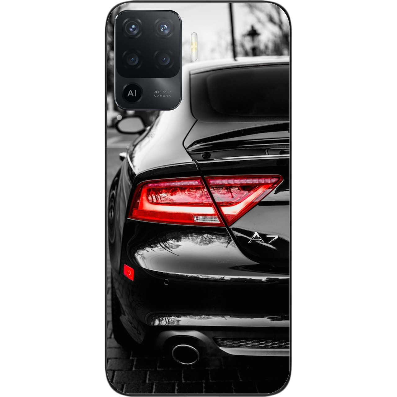 Чохол силіконовий для OPPO Reno 5 Lite з картинкою Авто, фото 1