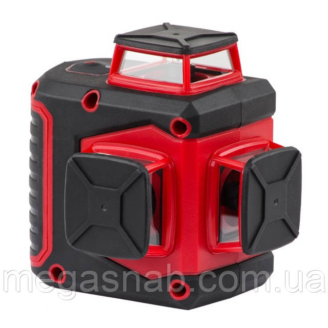 Рівень лазерний 360 градусів 3 лазерні головки MT-3057 INTERTOOL, фото 1