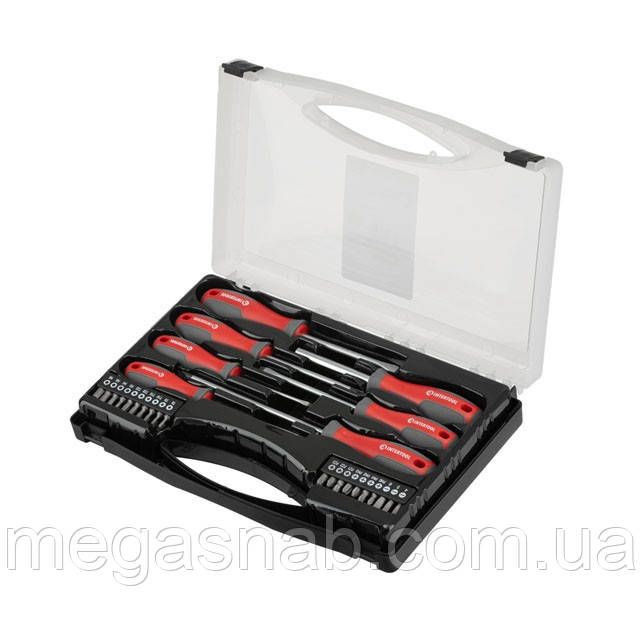 Набір викруток з комплектом насадок 27 од INTERTOOL VT-3351, фото 1