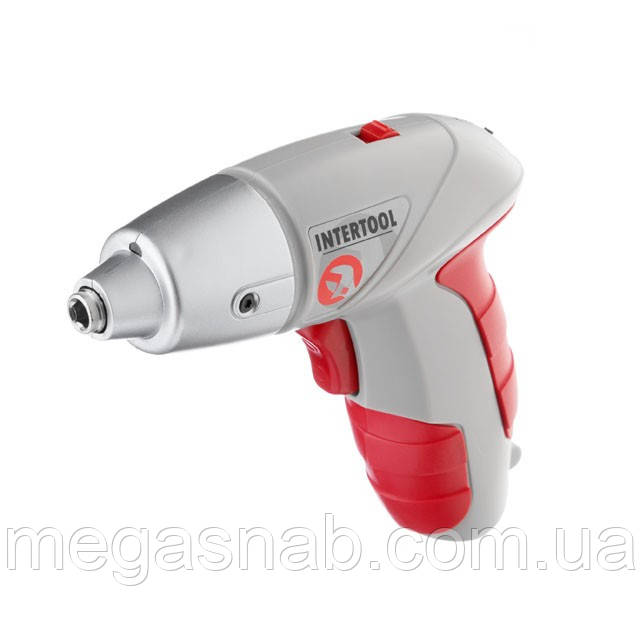Викрутка акумуляторна 3.6В кейс+насадки INTERTOOL DT-0301, фото 1